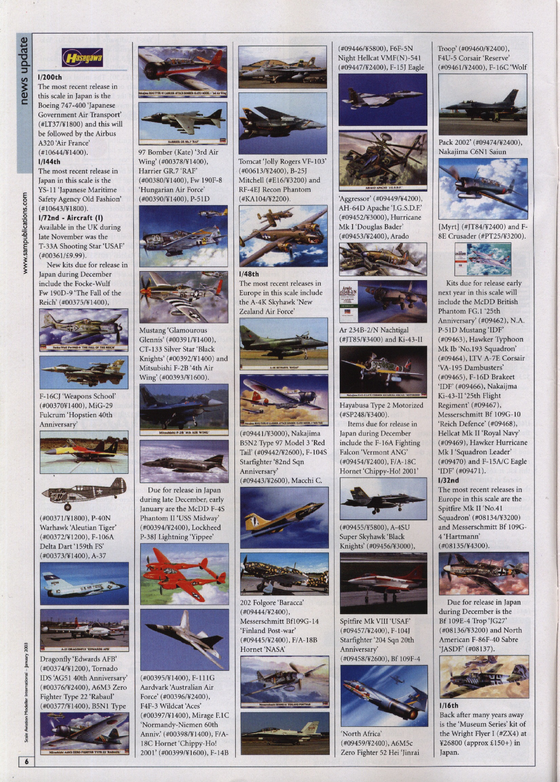 Scale Aviation Modeller International 2003-01